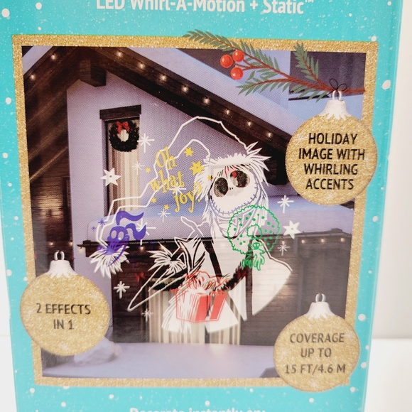 Disney The Nightmare Before Christmas Jack Skellington Whirl A Motion Projector - Picture 4 of 13